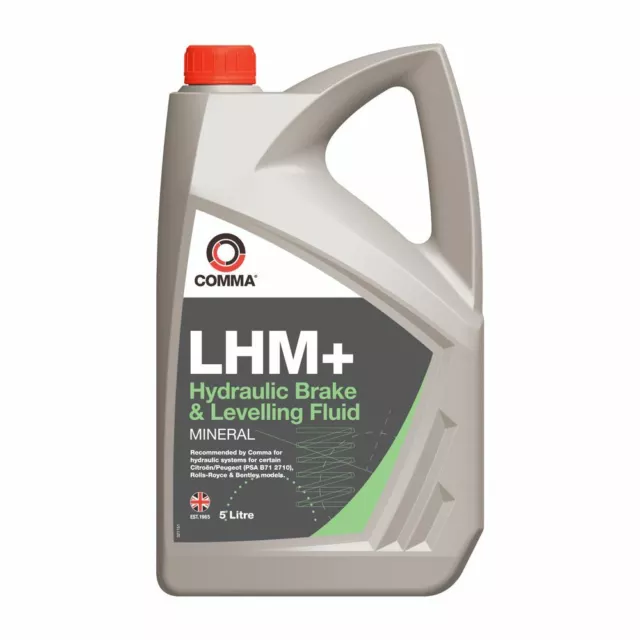 4 x Comma - LHM5L  - LHM PLUS Hydraulic Oil  5L
