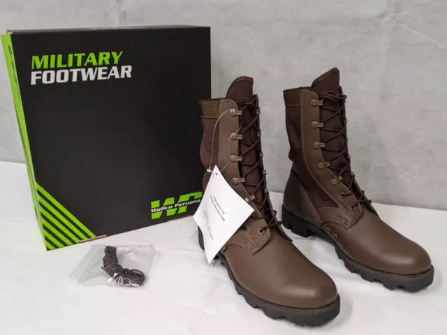 British Army - Military - Wellco Jungle Combat Boots - Brown UK 7 - New & Boxed