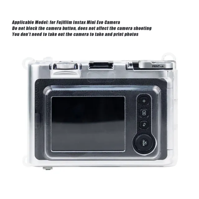 Custodia trasparente fotocamera istantanea custodia trasparente per Fujifilm Instax Evo 11