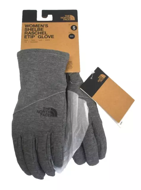 The North Face Womens Shlebe Raschel ETIP Gloves Smart Phone Gloves Gray S