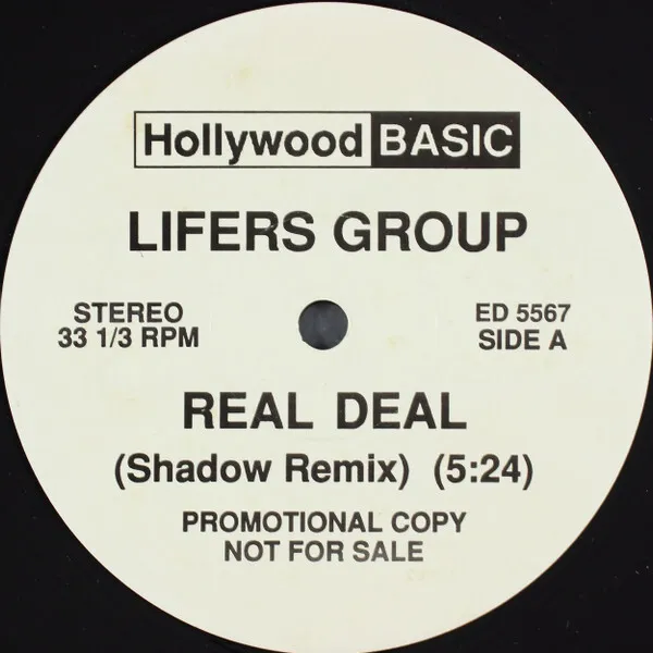 Lifers Group / DJ Shadow - Real Deal (Shadow Remix) / Lesson 4 (12", Promo) (199