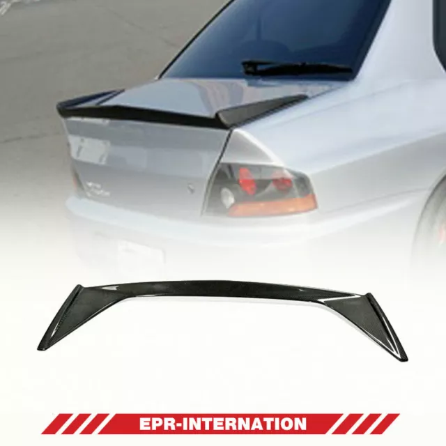 Carbon For MITSUBISHI Evolution EVO 7 8 9 VAR Style Rear Trunk Spoiler Wing Kit