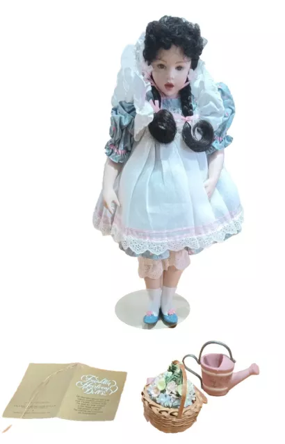 The Heritage Heirloom Collection Fine Porcelain Collector Doll