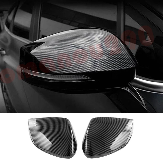 FOR KIA SPORTAGE 2023 2024 ABS Carbon Fiber Look Rear View Mirror Cover