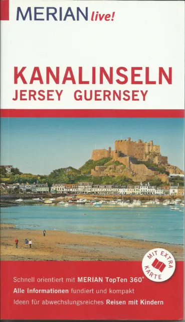 Reiseführer Kanalinseln Jersey Guernsey Alderny Sark mit gr Faltkarte 2017/18