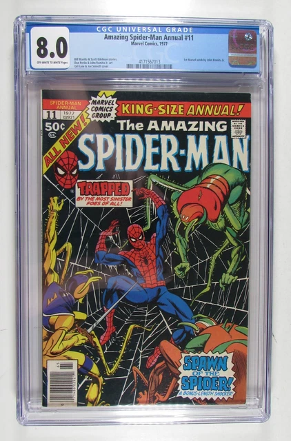 Amazing Spider-Man Annual #11 Marvel (1977) CGC 8.0 VF Romita Jr. Graded Comic