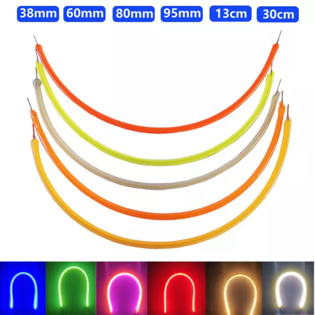 5pcs Edison Glühbirne Glühfaden Lampe Teile LED Chip Dioden Flexible filam 3V