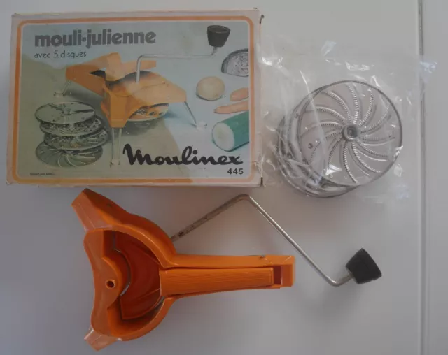 Like New, Inside Boxed : Moulinex Schnitzel Mouli Julienne! Without Instructions