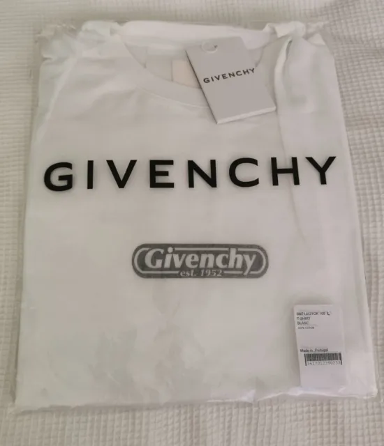 Givecnchy Mens L White Oversize T Shirt Brand New