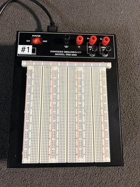 Sun Equipment PBB-4060 Breadboard, Powered 5@1.5A, 16V@300mA, 5%