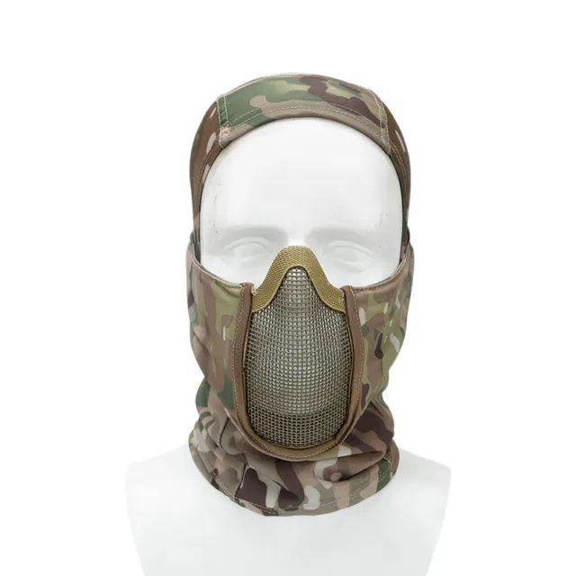 Tactical Balaclava Mask MESH Full Face Airsoft Mask Hunting Mask Army Paintball