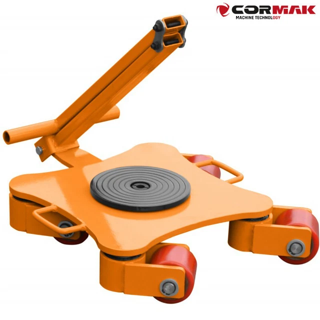 Cormak CRP4 4T Manuel Plateforme Patin rouleur pivotant fortes charges 4 tonn