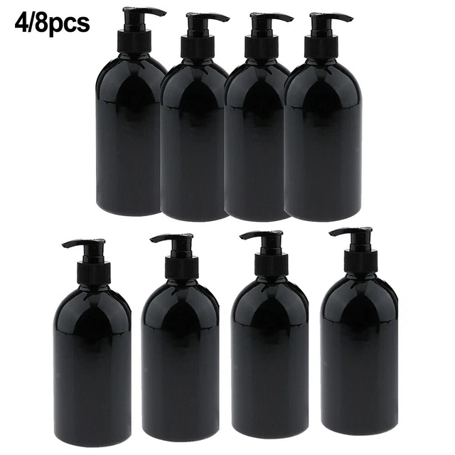 4/8 500 ml bottiglie pompa lozione vuota PET dispenser sapone shampoo ricaricabi