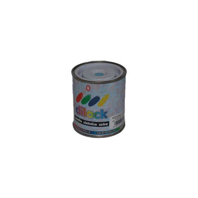 Smalto sintetico Dilack azzurro 100 ml alta copertura per interno ed esterno