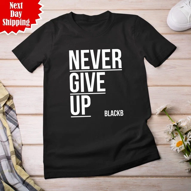 NEVER GIVE UP Liverpool T Shirt Printed Mo Salah Inspired 2025