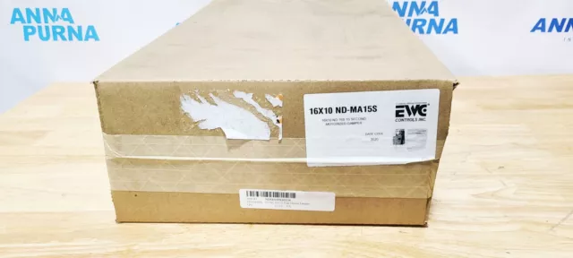 EWC 16x10 ND-MA15S 15 Second Motorized Damper 16”x10” Damper
