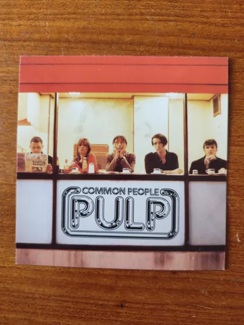 Pulp – Common People – Vinyl (silver hotfoil, 12