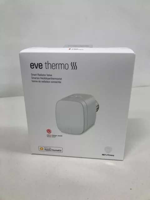 Eve Thermo Intelligenter Thermostatkopf, Weiss