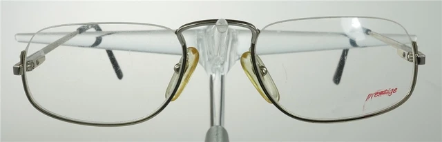 PRESTIGE 274 Brille Brillengestell Silber Halbrand Germany Lesebrille NEU
