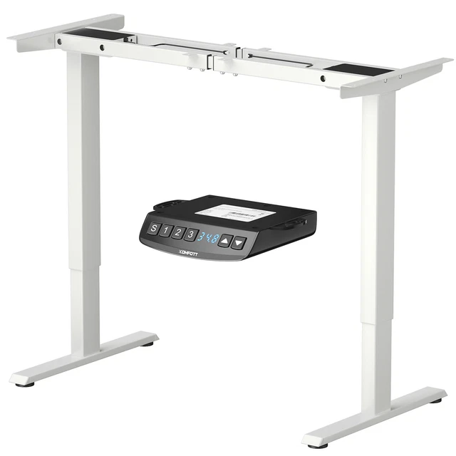 COSTWAY ELECTRIC ADJUSTABLE Standing up Desk Frame Dual Motor Stand
