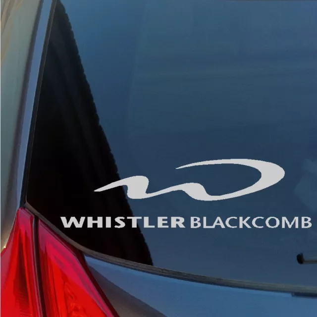 Whistler Blackcomb vinyl sticker decal Canada Vancouver BC CA ski snowboard MTB