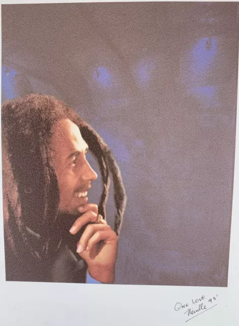 Bob Marley Artwork Print Signed by Artist Neville Garrick Natural Mystic 1995