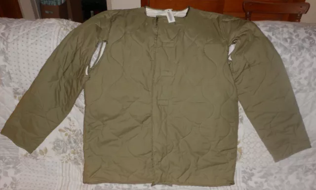 New With Tag Military Aircrew Cold Weather Coat Liner 100% Aramid Medium Regular