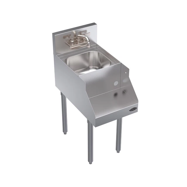 Krowne KR24-14BD Stainless Steel Underbar Blender Station, 14"W x 24"D