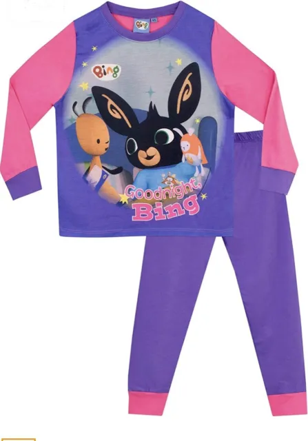 Bing Pyjamas | Kids Bing Pyjama Set | Girls Bing and Flop PJs 3-4 Years Old