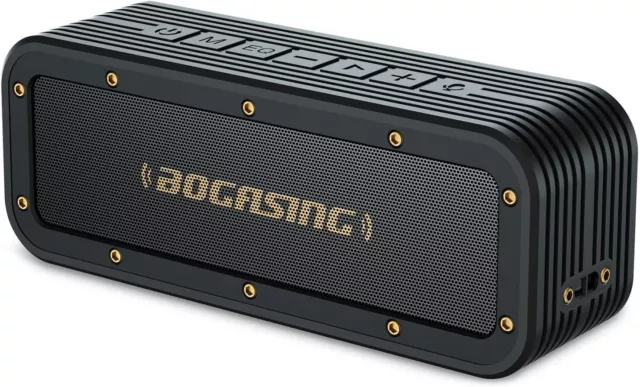 BOGASING M4 Portable Bluetooth Speaker with 40W HD Surround Stereo Sound.
