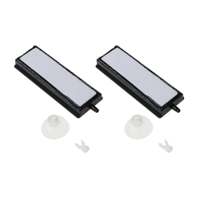 1 Pair Air Stone Pads 4 Inches Micro Bubble Diffuser for Aquarium Fish for