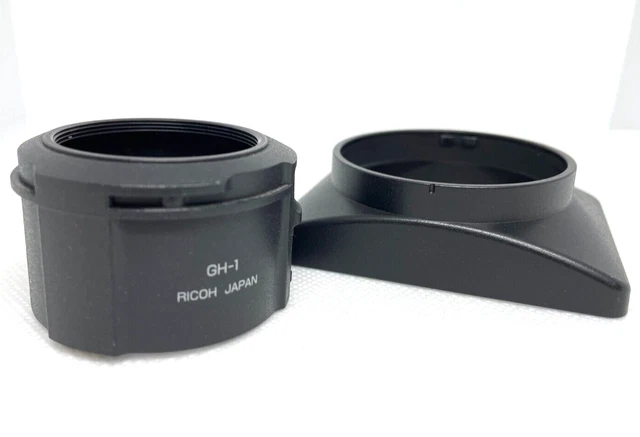 [NEAR MINT] Ricoh GH-1 Lens Hood & Adapter for GR Digital, II from JAPAN 2K27