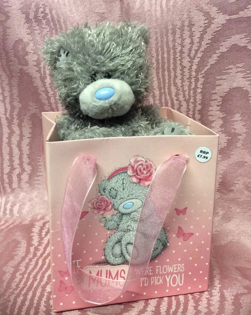 Carte Blanche Me To You ~ If Mums Were Flowers ~Tatty Teddy Bear In Gift Bag New