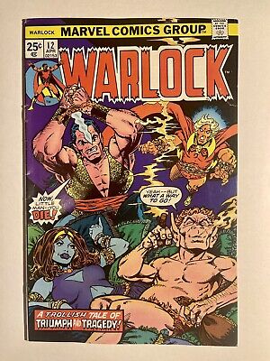 Warlock #12 (Marvel 1976) Jim Starlin Origin Of Pip the Troll