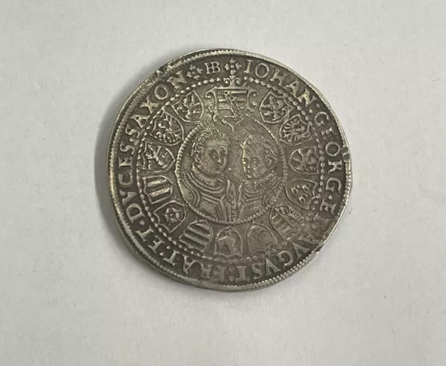 Silber-Taler 1602 Sachsen Thaler Albertinische Linie 2