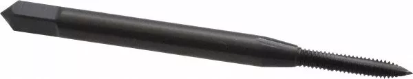 OSG #2-56 UNC H2 2 Flute Oxide Finish HSS Spiral Point Tap Plug Chamfer, Righ...