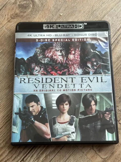 Resident Evil: Vendetta 4K Blu-ray