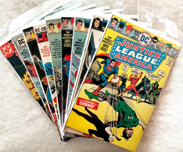 Justice League America #127 #128 #129 #130 #131 #132 #133 #137 #139 Run!