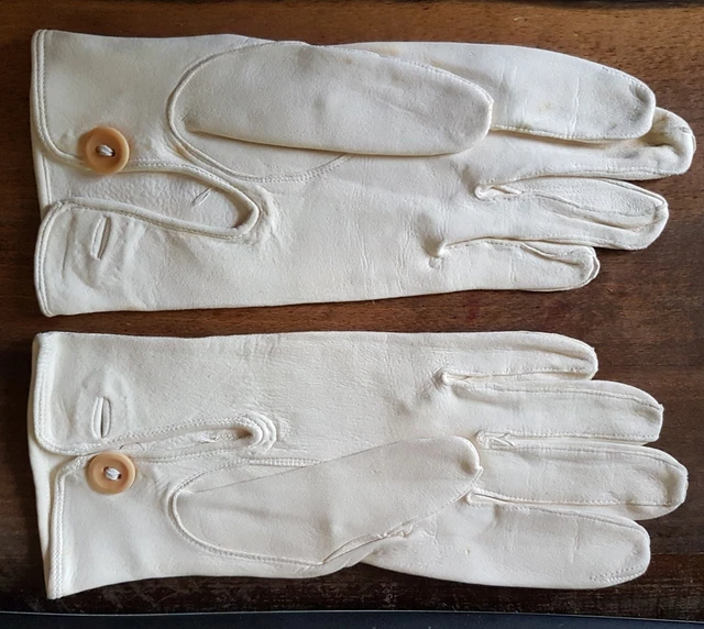 Lot De 2 Paires De Gants Longs Blancs De Cérémonie Pour Femme - Occasion Bon état