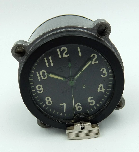 127 Chs USSR Russian Soviet Military Tank Panel Clock 5 Days #59177