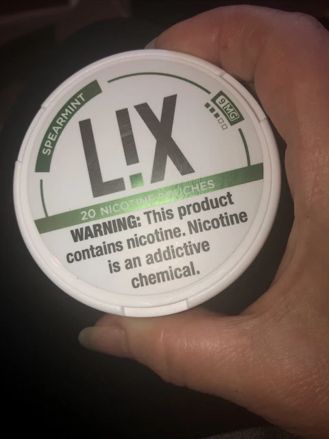Lix Spearmint bolsas 9 mg