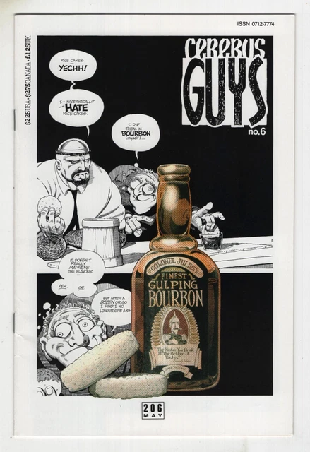 Cerebus  #206   Dave Sim   (Aardvark-Vanaheim)  Vf  (-)
