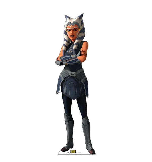 ADVANCED GRAPHICS AHSOKA Tano Life Size Cardboard Cutout Standup Star