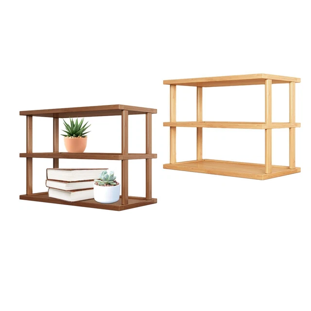 Organiseur De Casquettes Mkono Pour 10 Chapeaux - Support De Table En Métal Et Bois Pour Bureau, Placard Ou étagère