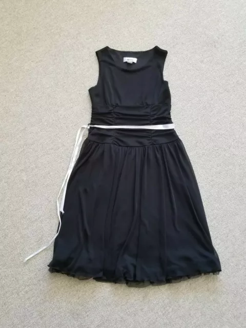 AMY BYER Girls Dress size 10 Black Sleeveless Dress GUC