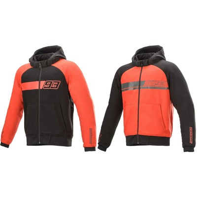Alpinestars Alpinestars Cromo Sport Uomo Hoodie Cappuccio Giacca Moto Antivento Urban City 