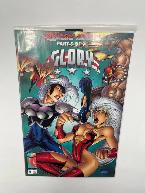 Glory #9 (with card) Image | Extreme Destroyer 5 Image Comics