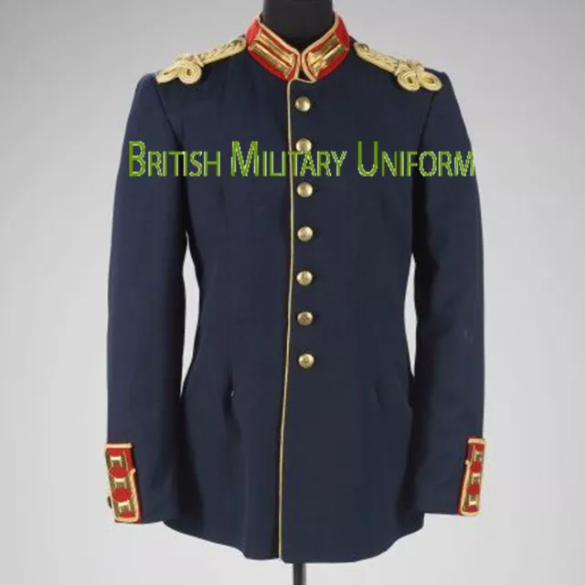 New Michael Jackson Military Jacket Men's Navy blue Wool Custom Made Jacket