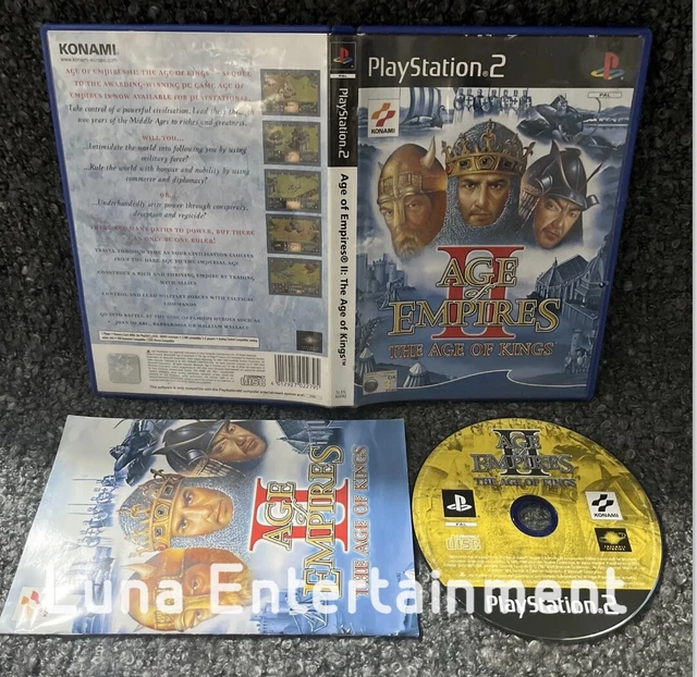 Age Of Empires II: The Age Of Kings - PS2 - Promo Presse Rare - PAL