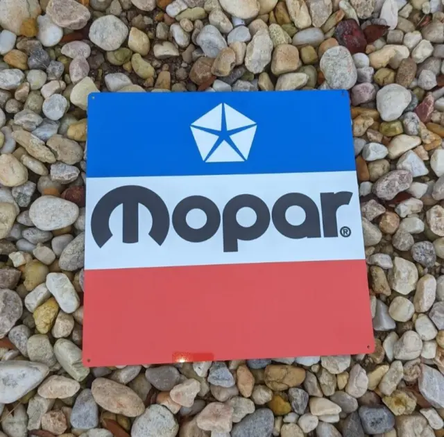 MOPAR Chrysler Metal Sign logo Mechanic garage Shop 12x12 50212